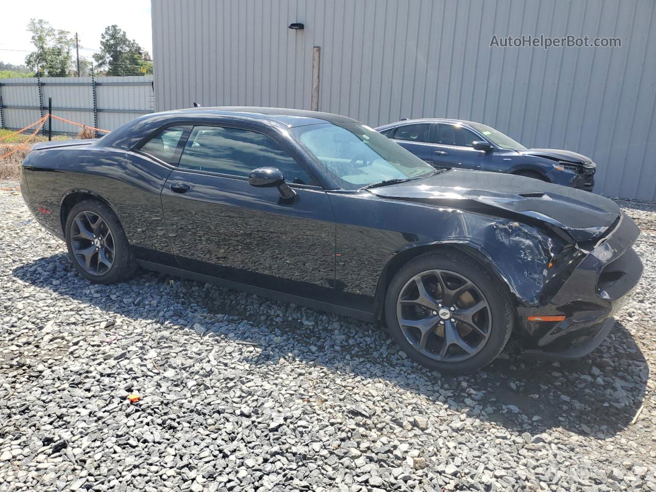 2017 Dodge Challenger Sxt Black vin: 2C3CDZAG8HH666052