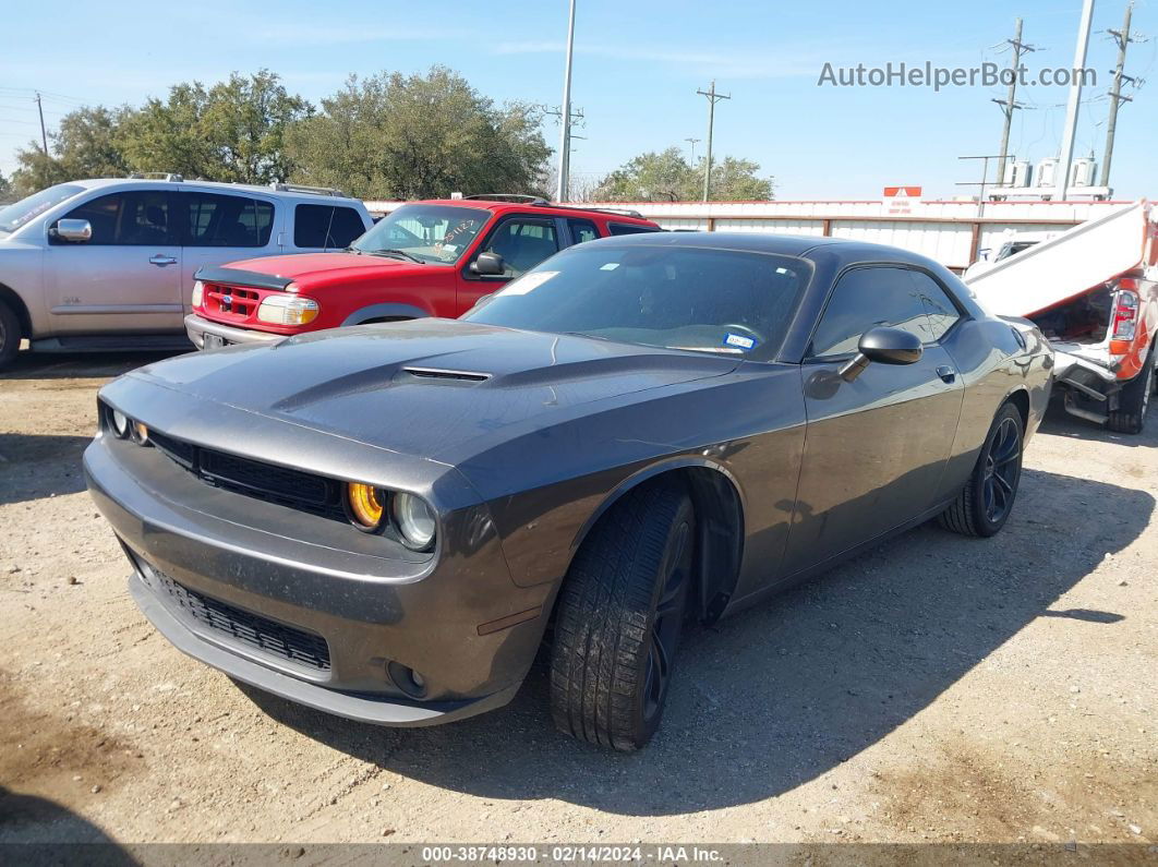 2018 Dodge Challenger Sxt Gray vin: 2C3CDZAG8JH116551