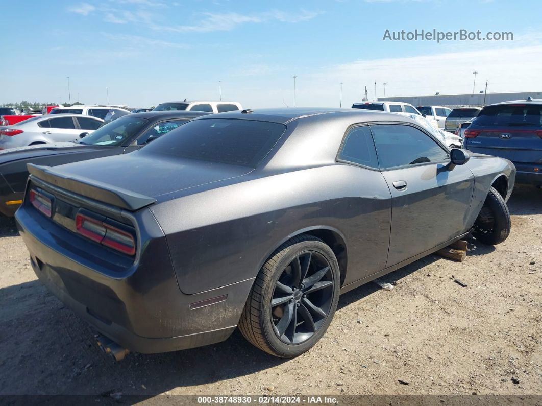 2018 Dodge Challenger Sxt Gray vin: 2C3CDZAG8JH116551