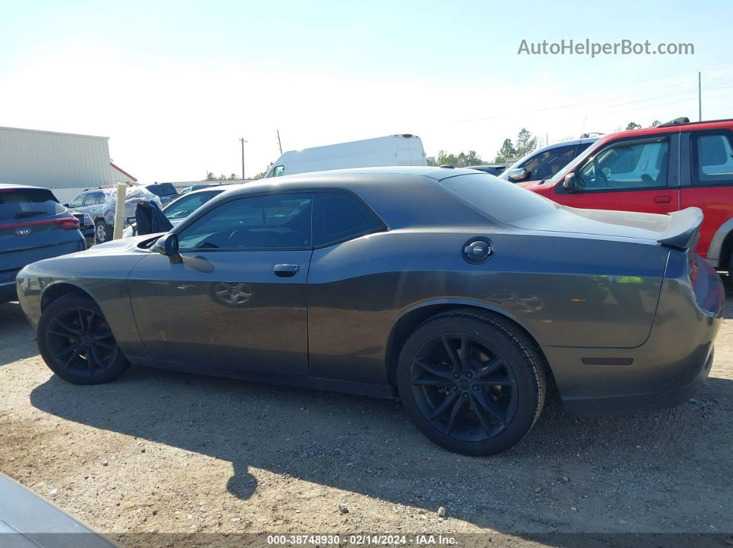 2018 Dodge Challenger Sxt Gray vin: 2C3CDZAG8JH116551