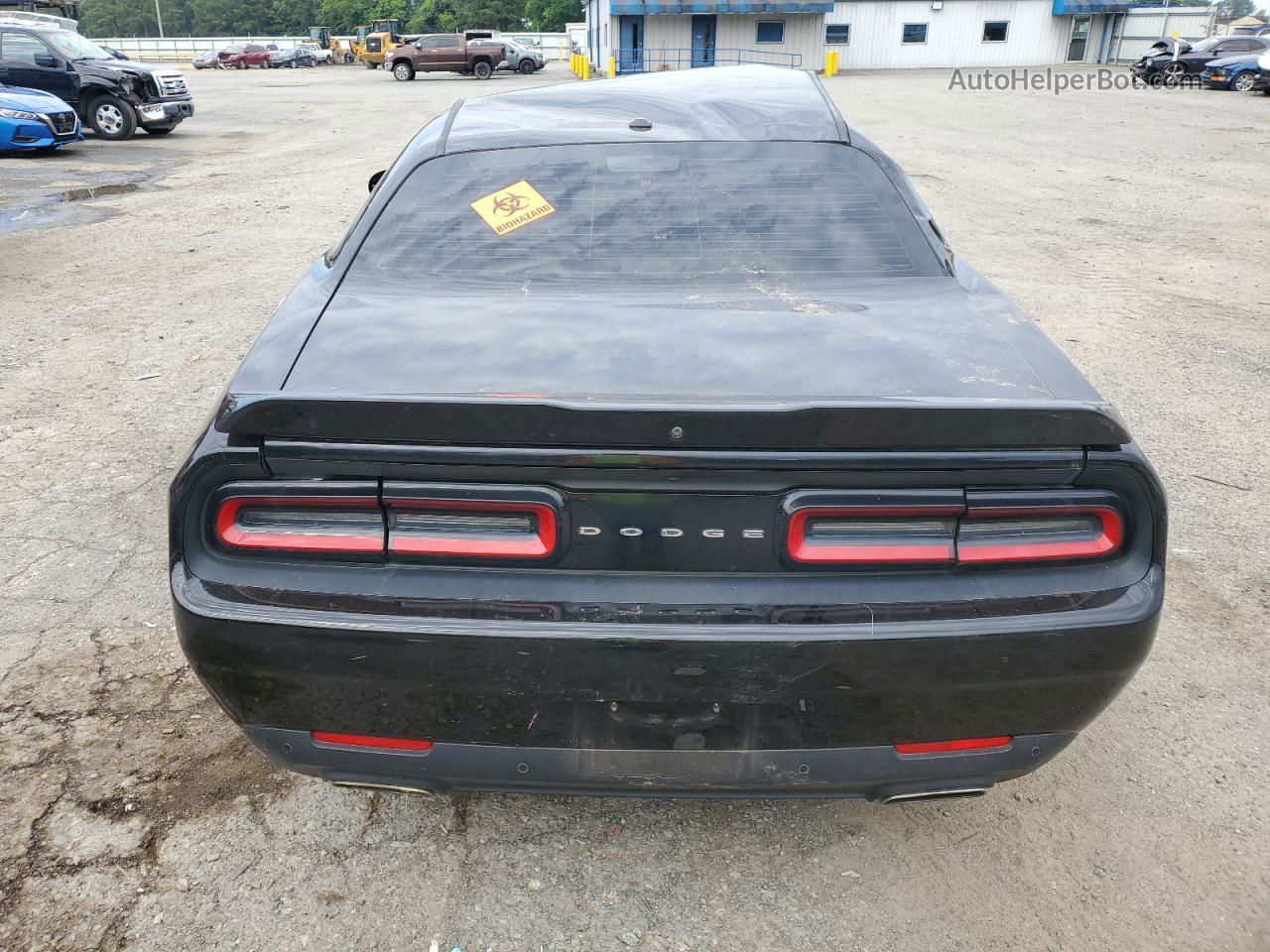 2018 Dodge Challenger Sxt Black vin: 2C3CDZAG8JH199611