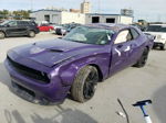 2018 Dodge Challenger Sxt Purple vin: 2C3CDZAG8JH305507