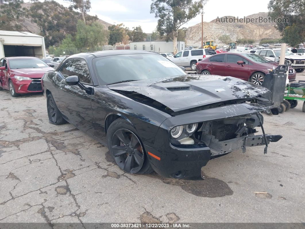 2018 Dodge Challenger Sxt Черный vin: 2C3CDZAG8JH321867