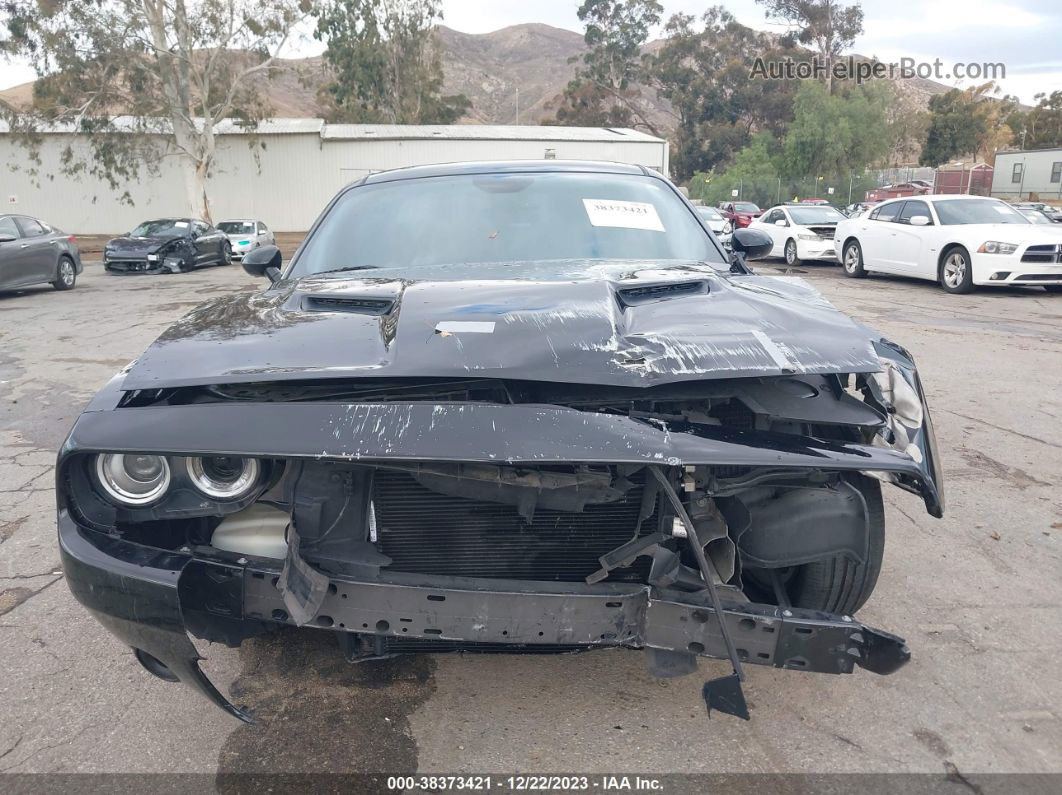 2018 Dodge Challenger Sxt Black vin: 2C3CDZAG8JH321867