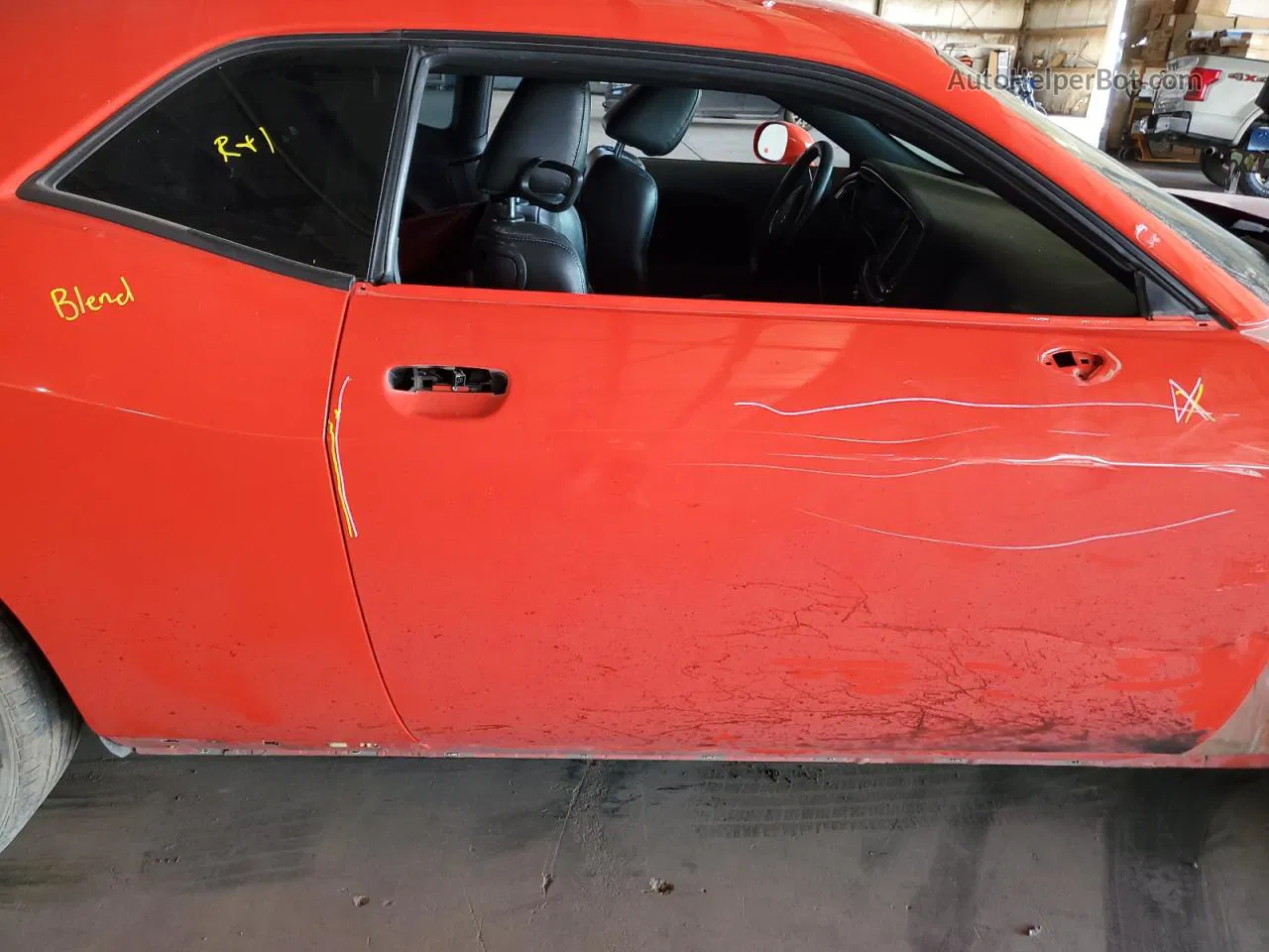 2018 Dodge Challenger Sxt Orange vin: 2C3CDZAG8JH334019