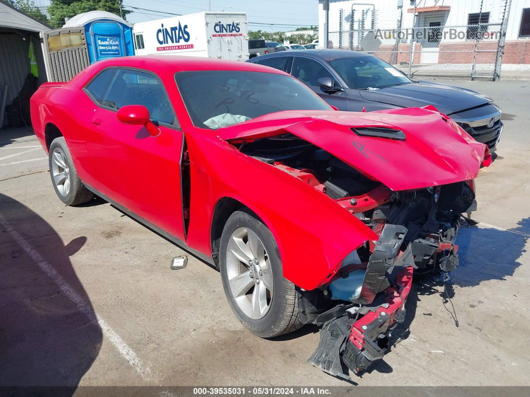 2022 Dodge Challenger Sxt Red vin: 2C3CDZAG8NH211519