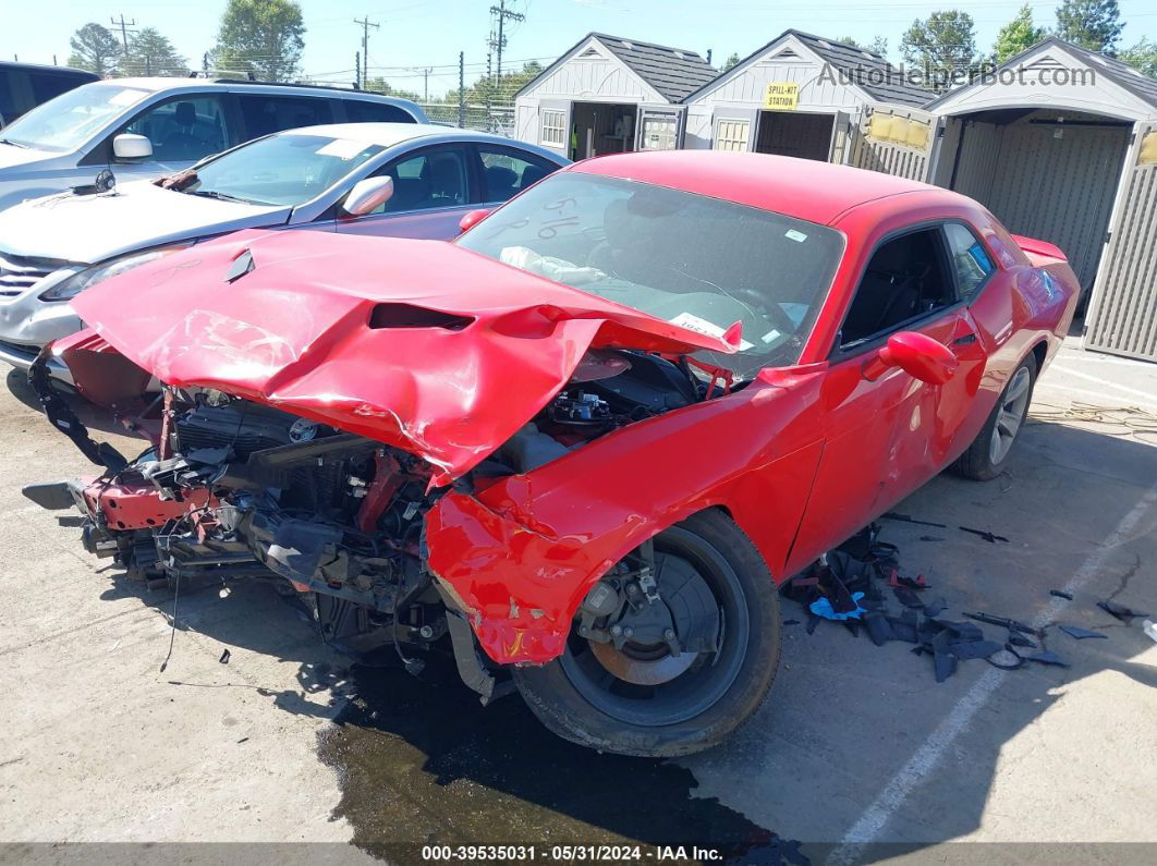 2022 Dodge Challenger Sxt Red vin: 2C3CDZAG8NH211519