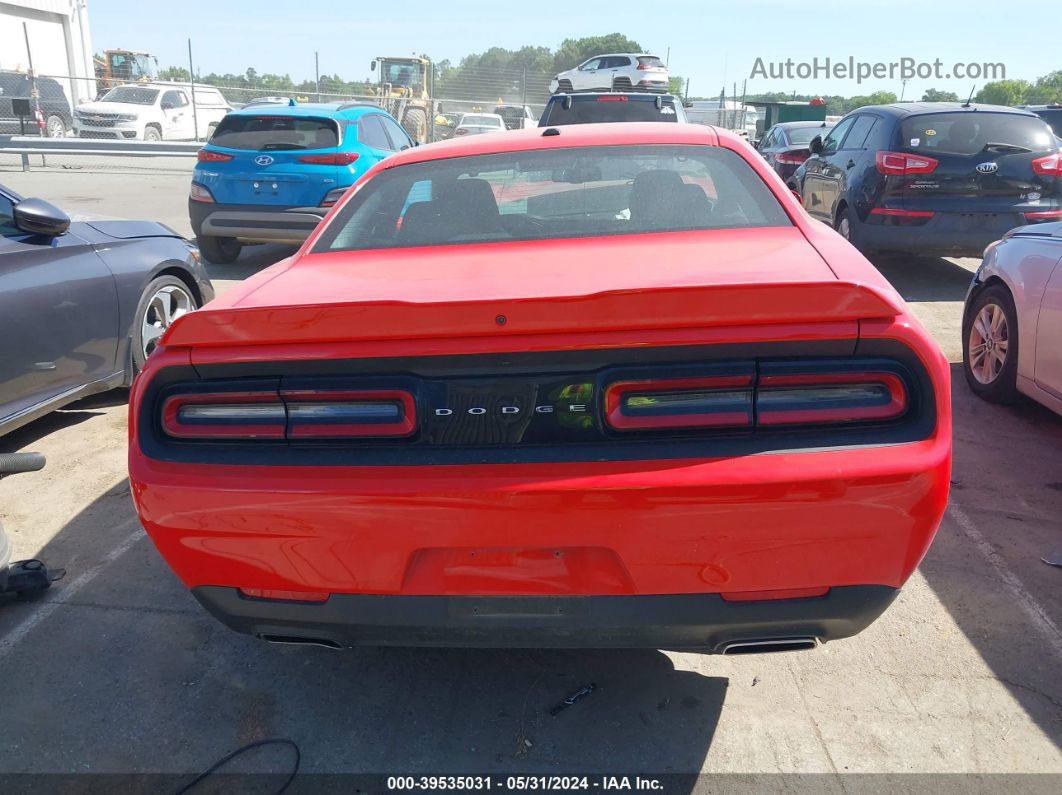 2022 Dodge Challenger Sxt Red vin: 2C3CDZAG8NH211519