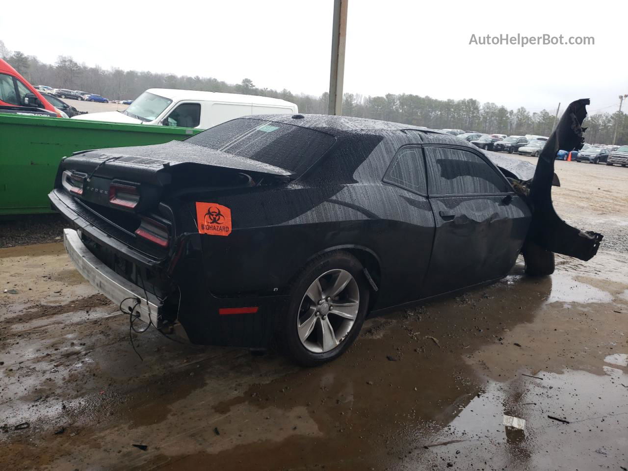 2022 Dodge Challenger Sxt Черный vin: 2C3CDZAG8NH211729