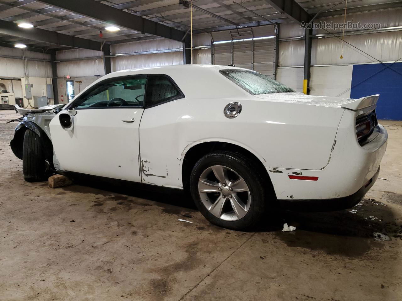 2022 Dodge Challenger Sxt White vin: 2C3CDZAG8NH256881