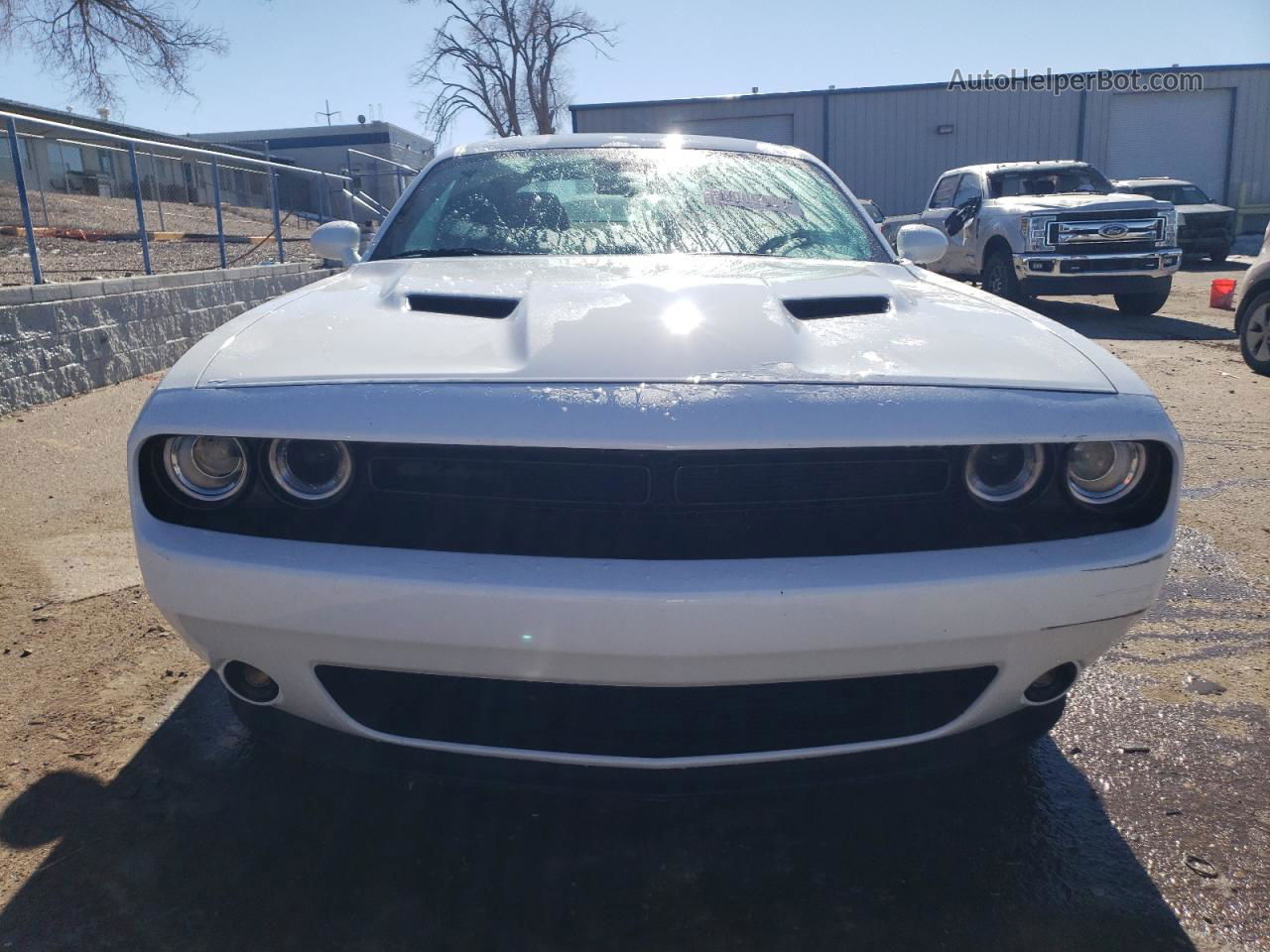 2022 Dodge Challenger Sxt White vin: 2C3CDZAG8NH263653