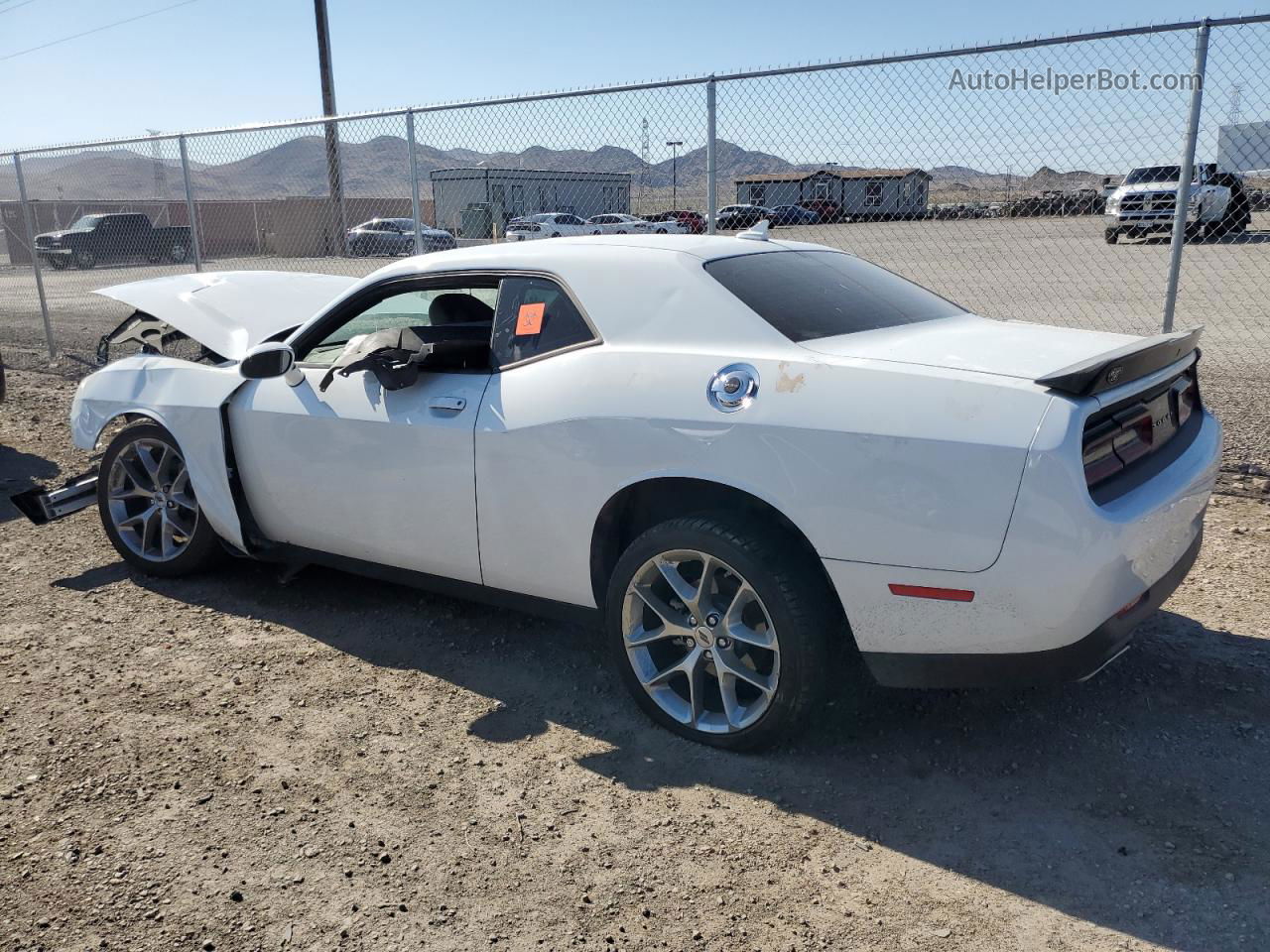 2023 Dodge Challenger Sxt Белый vin: 2C3CDZAG8PH634104