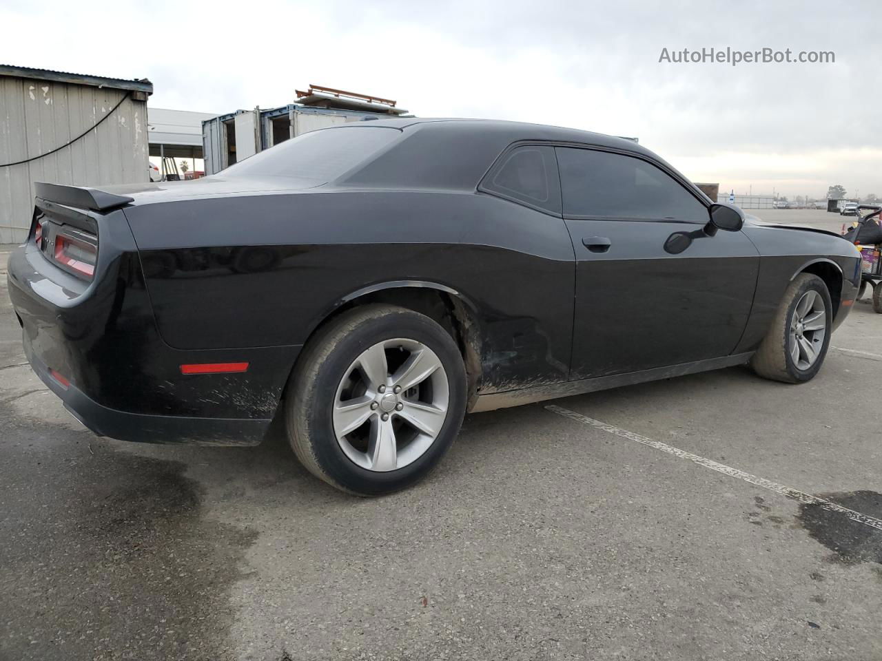 2015 Dodge Challenger Sxt Черный vin: 2C3CDZAG9FH798217