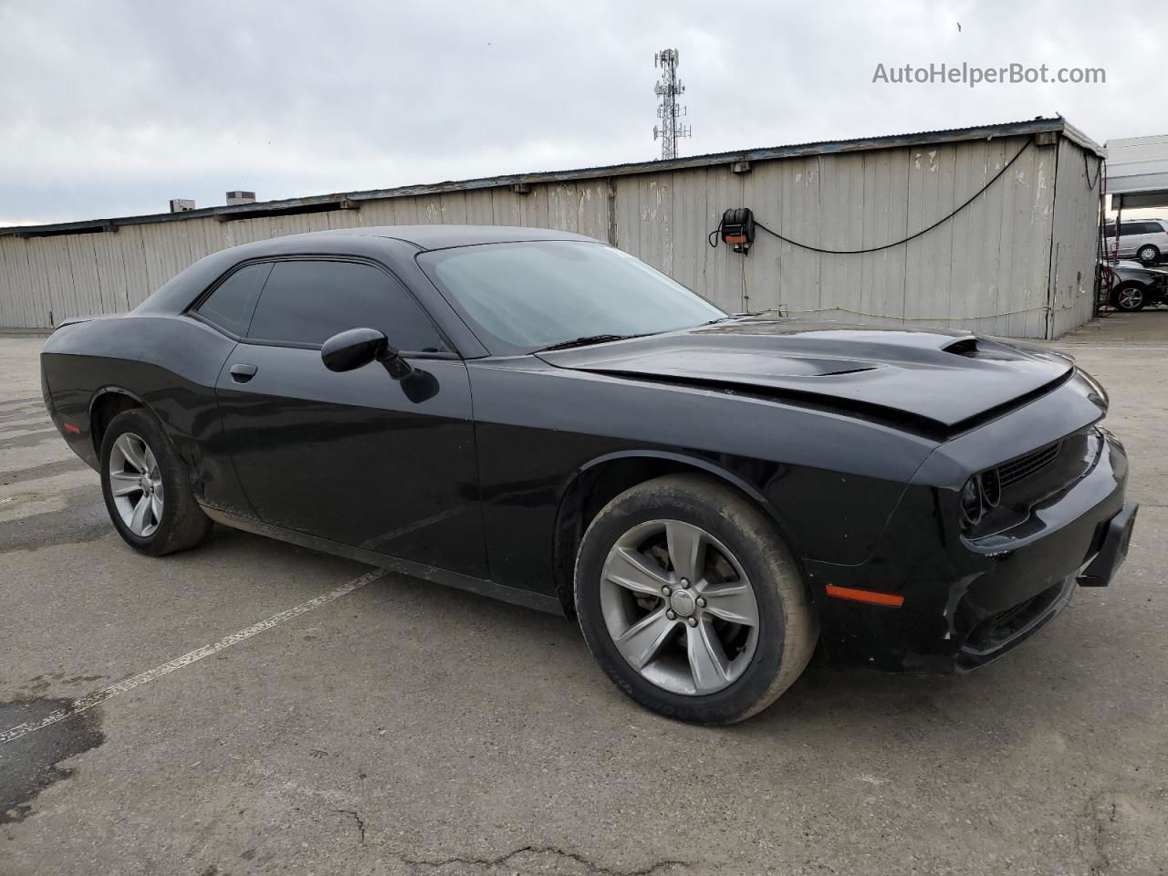 2015 Dodge Challenger Sxt Черный vin: 2C3CDZAG9FH798217