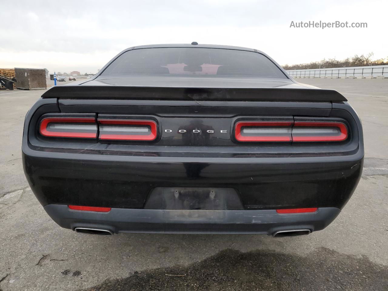 2015 Dodge Challenger Sxt Black vin: 2C3CDZAG9FH798217