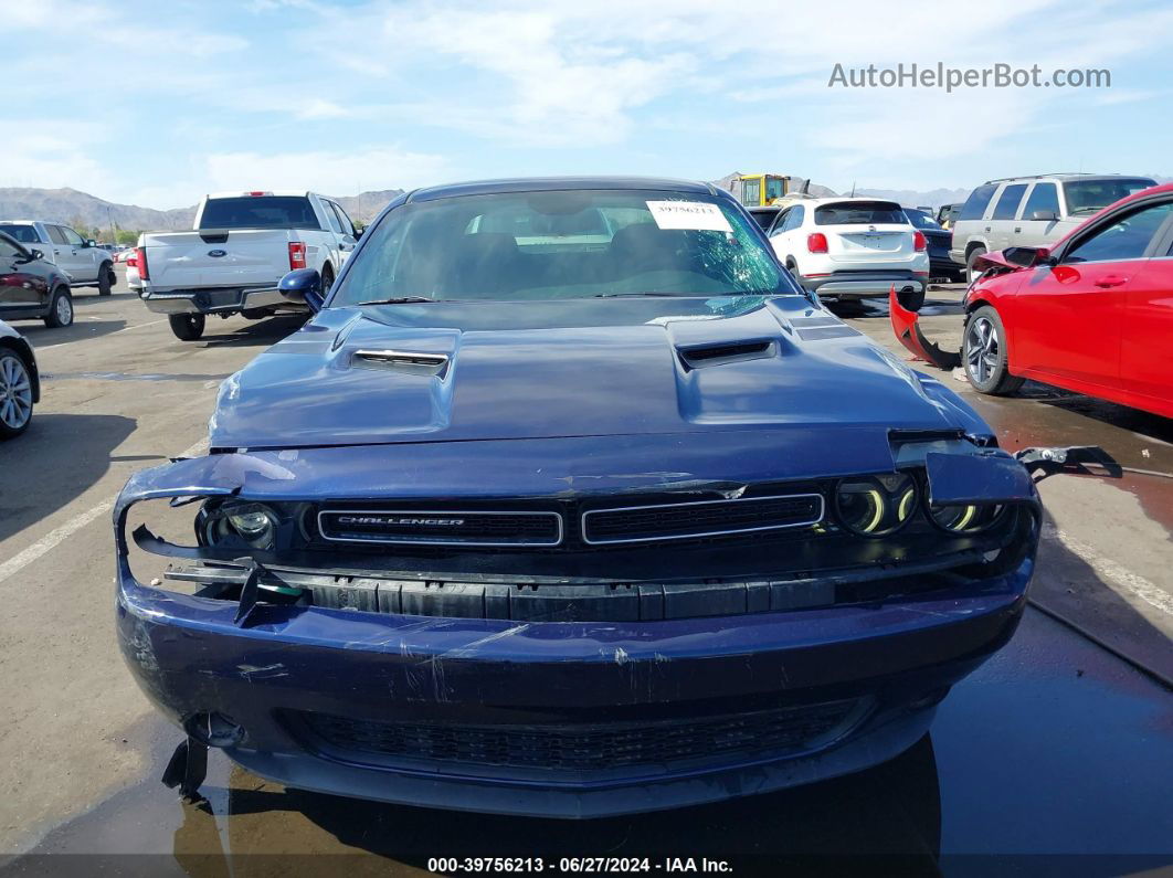 2015 Dodge Challenger Sxt Dark Blue vin: 2C3CDZAG9FH861106