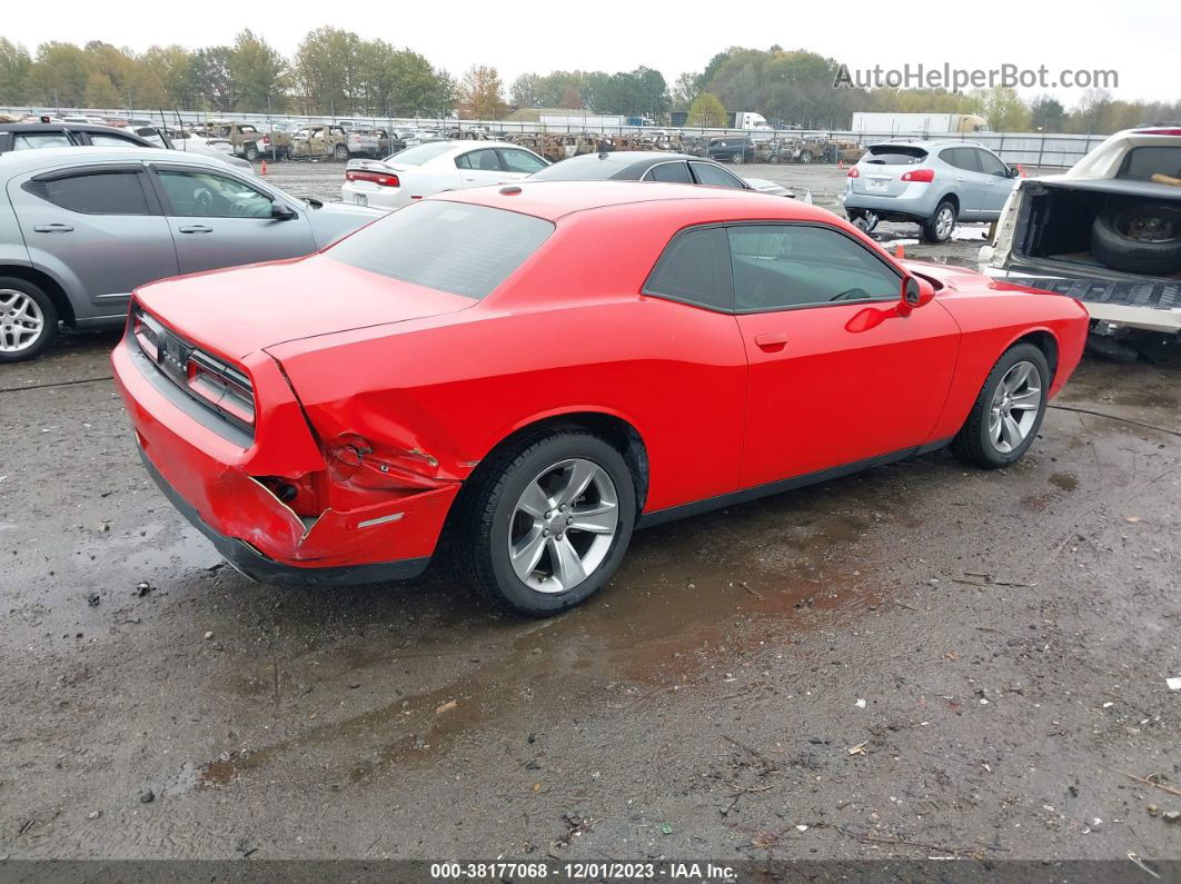 2015 Dodge Challenger Sxt Or R/t Red vin: 2C3CDZAG9FH878424