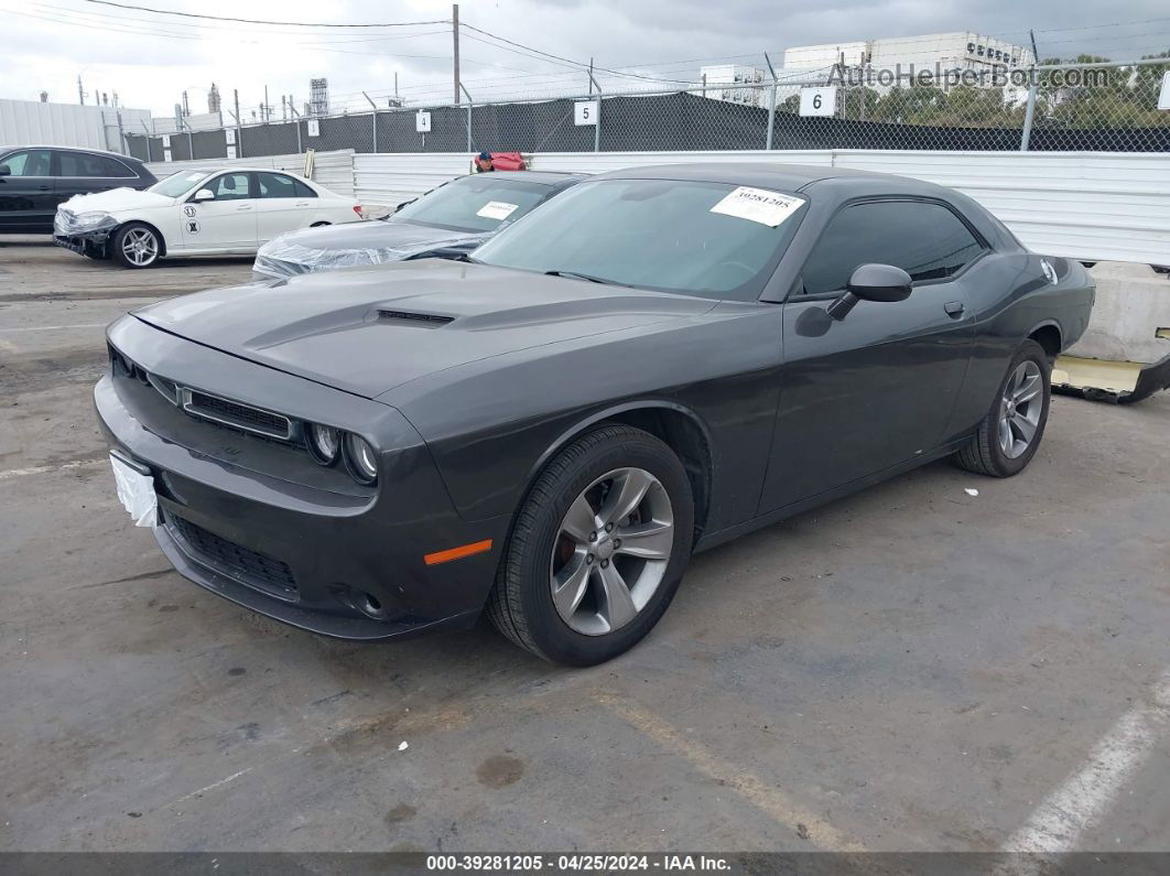 2016 Dodge Challenger Sxt Black vin: 2C3CDZAG9GH107849