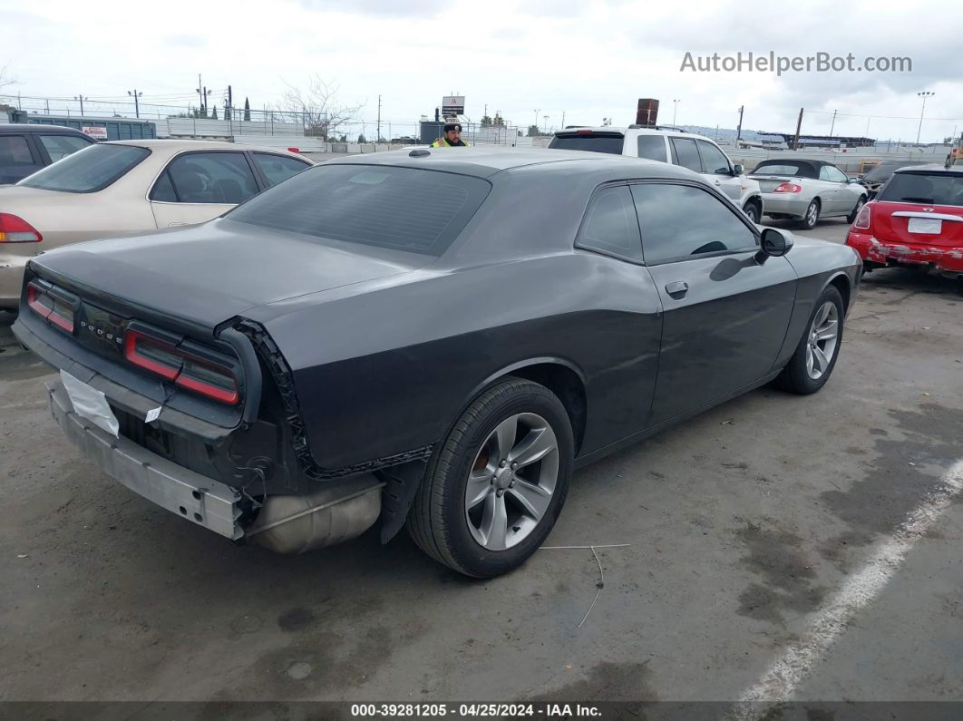 2016 Dodge Challenger Sxt Black vin: 2C3CDZAG9GH107849