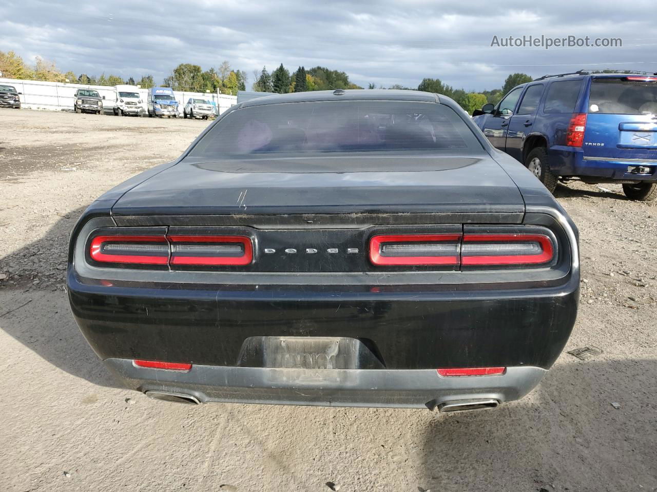 2016 Dodge Challenger Sxt Черный vin: 2C3CDZAG9GH117409