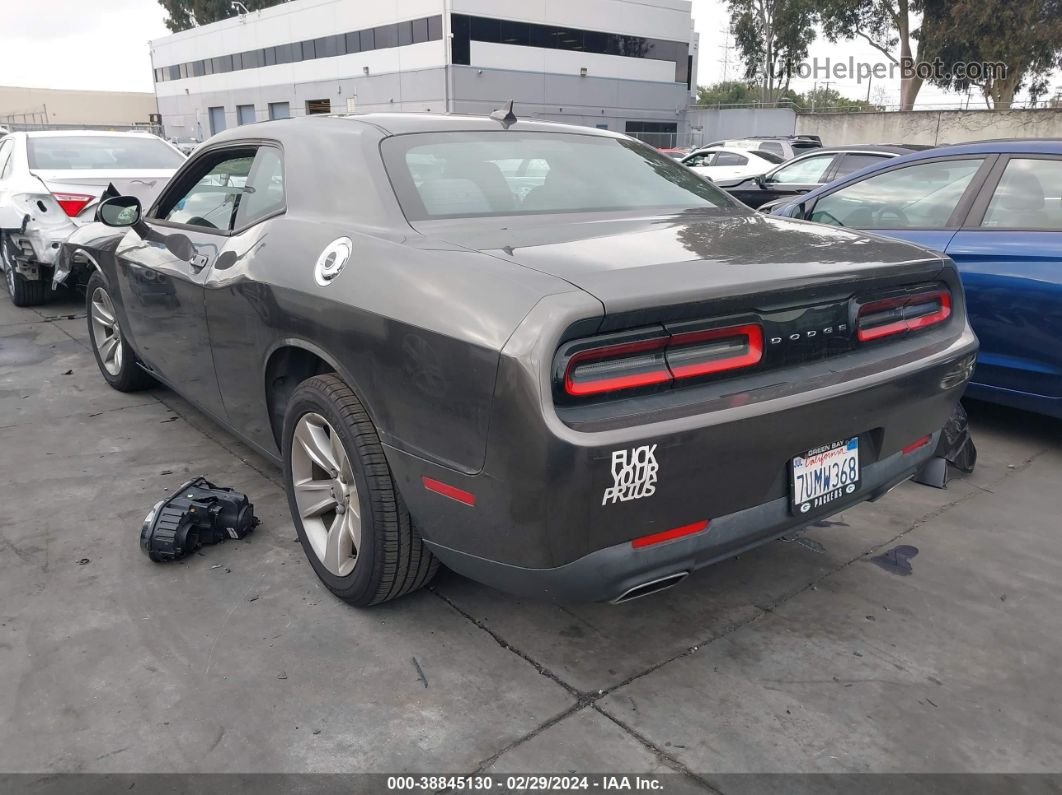 2016 Dodge Challenger Sxt Gray vin: 2C3CDZAG9GH138535