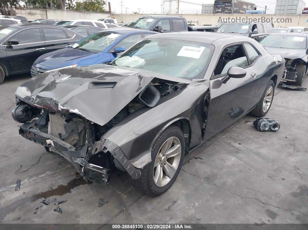 2016 Dodge Challenger Sxt Gray vin: 2C3CDZAG9GH138535