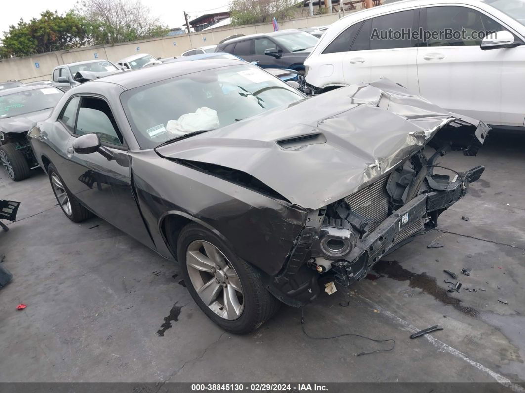 2016 Dodge Challenger Sxt Gray vin: 2C3CDZAG9GH138535