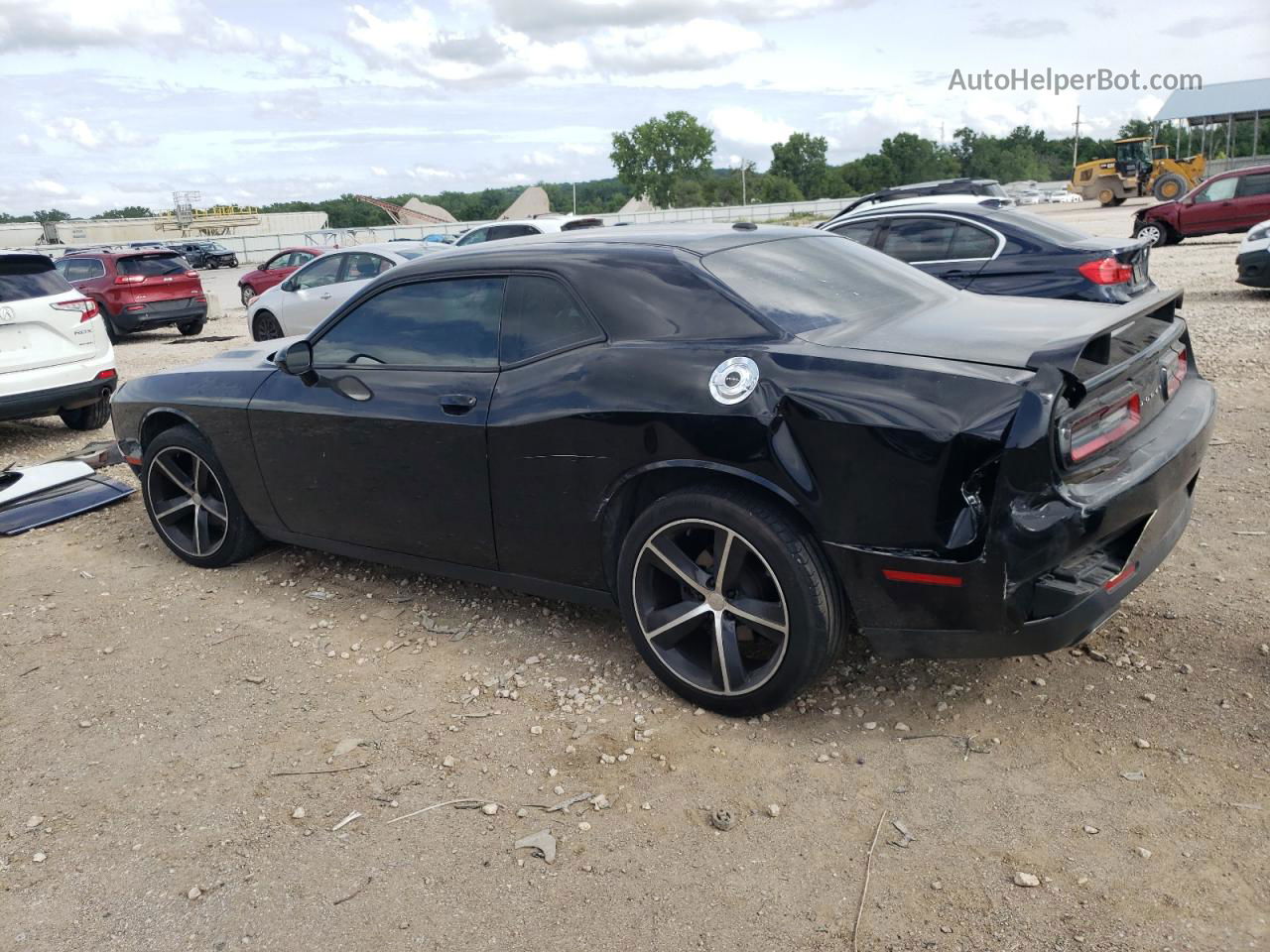 2016 Dodge Challenger Sxt Black vin: 2C3CDZAG9GH145453