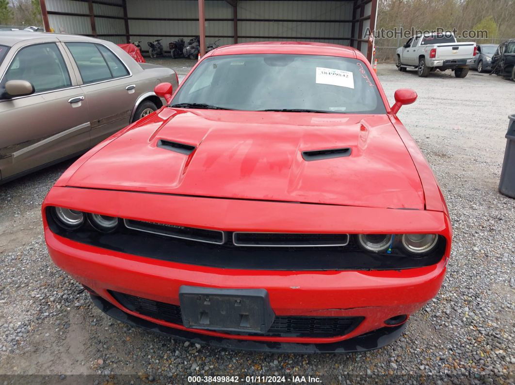 2016 Dodge Challenger Sxt Red vin: 2C3CDZAG9GH336502