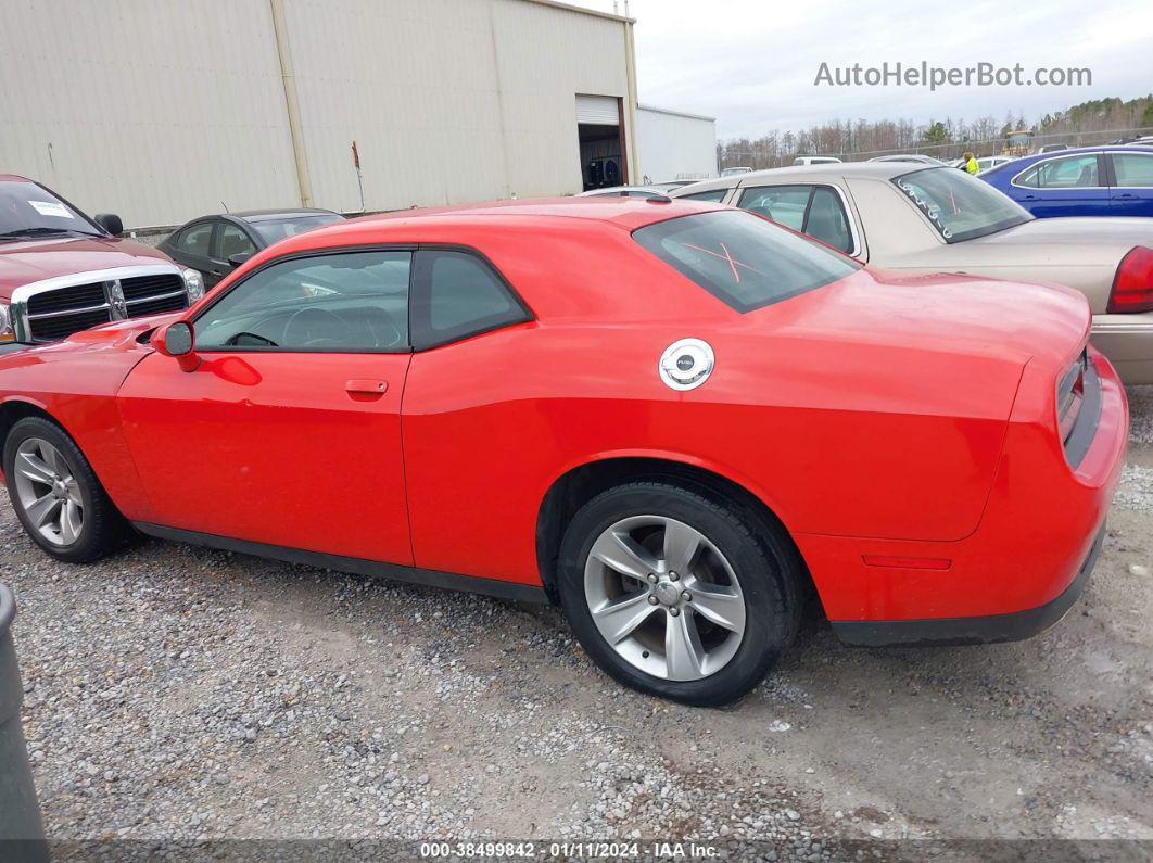 2016 Dodge Challenger Sxt Red vin: 2C3CDZAG9GH336502