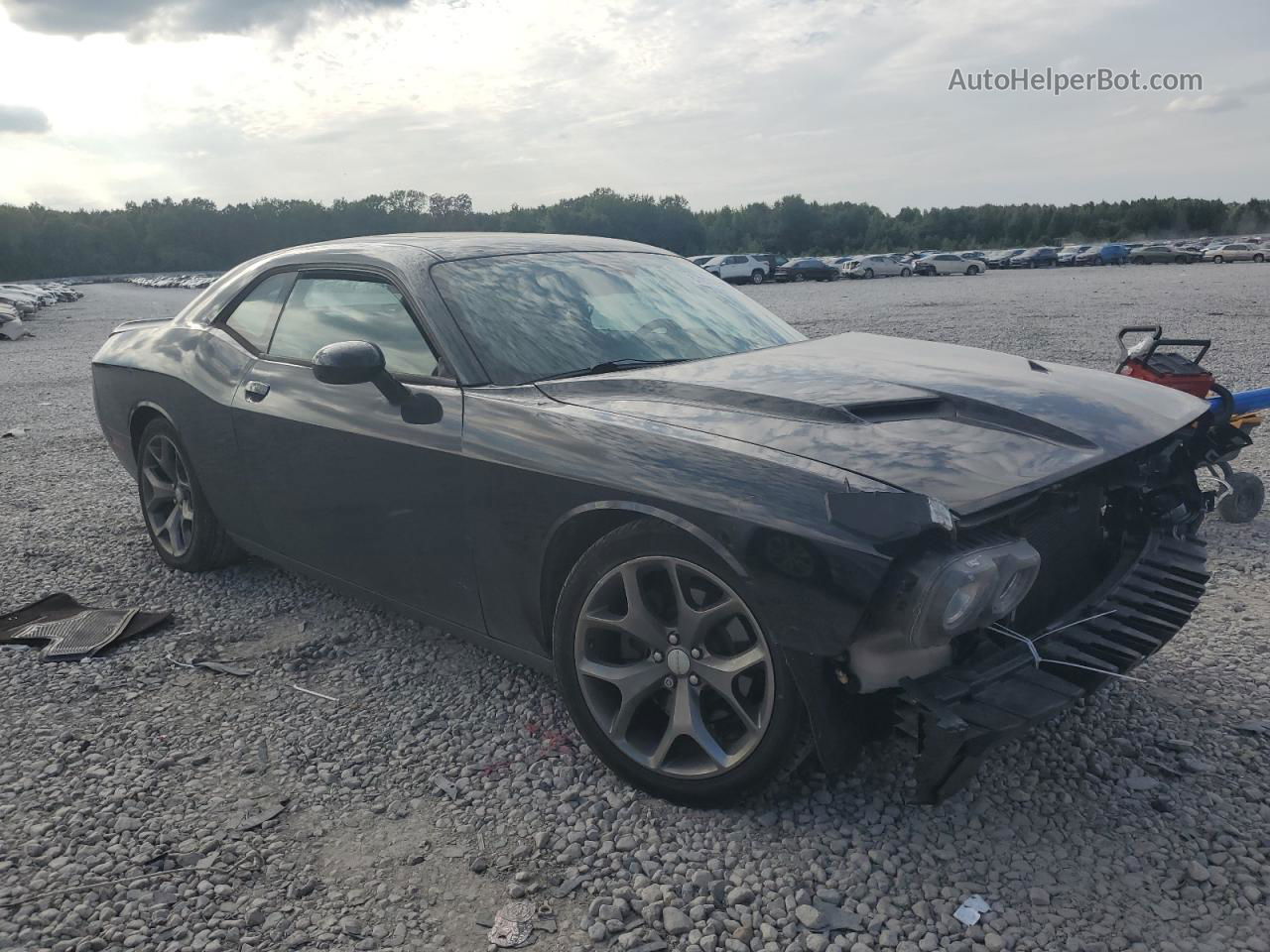 2016 Dodge Challenger Sxt Black vin: 2C3CDZAG9GH337939