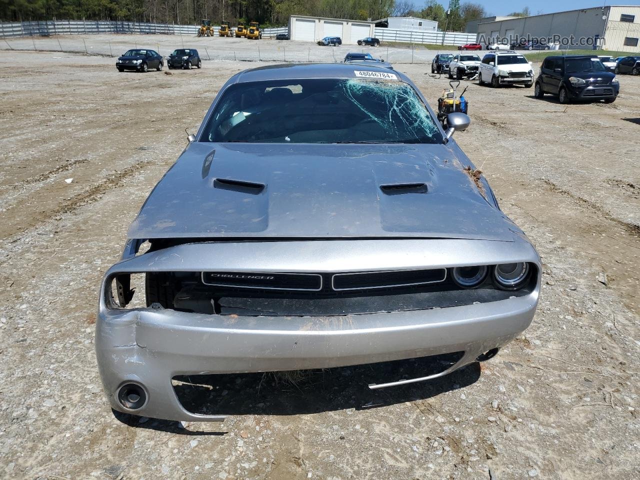 2016 Dodge Challenger Sxt Silver vin: 2C3CDZAG9GH338606