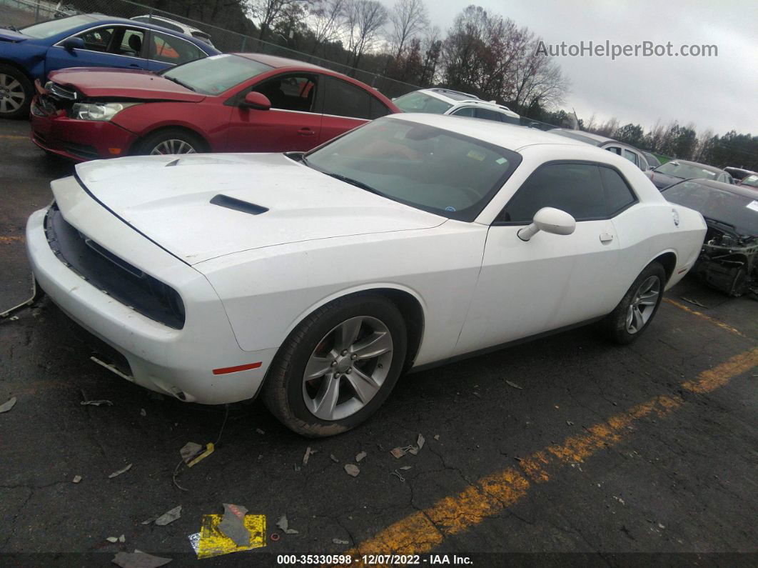 2016 Dodge Challenger Sxt White vin: 2C3CDZAG9GH352831