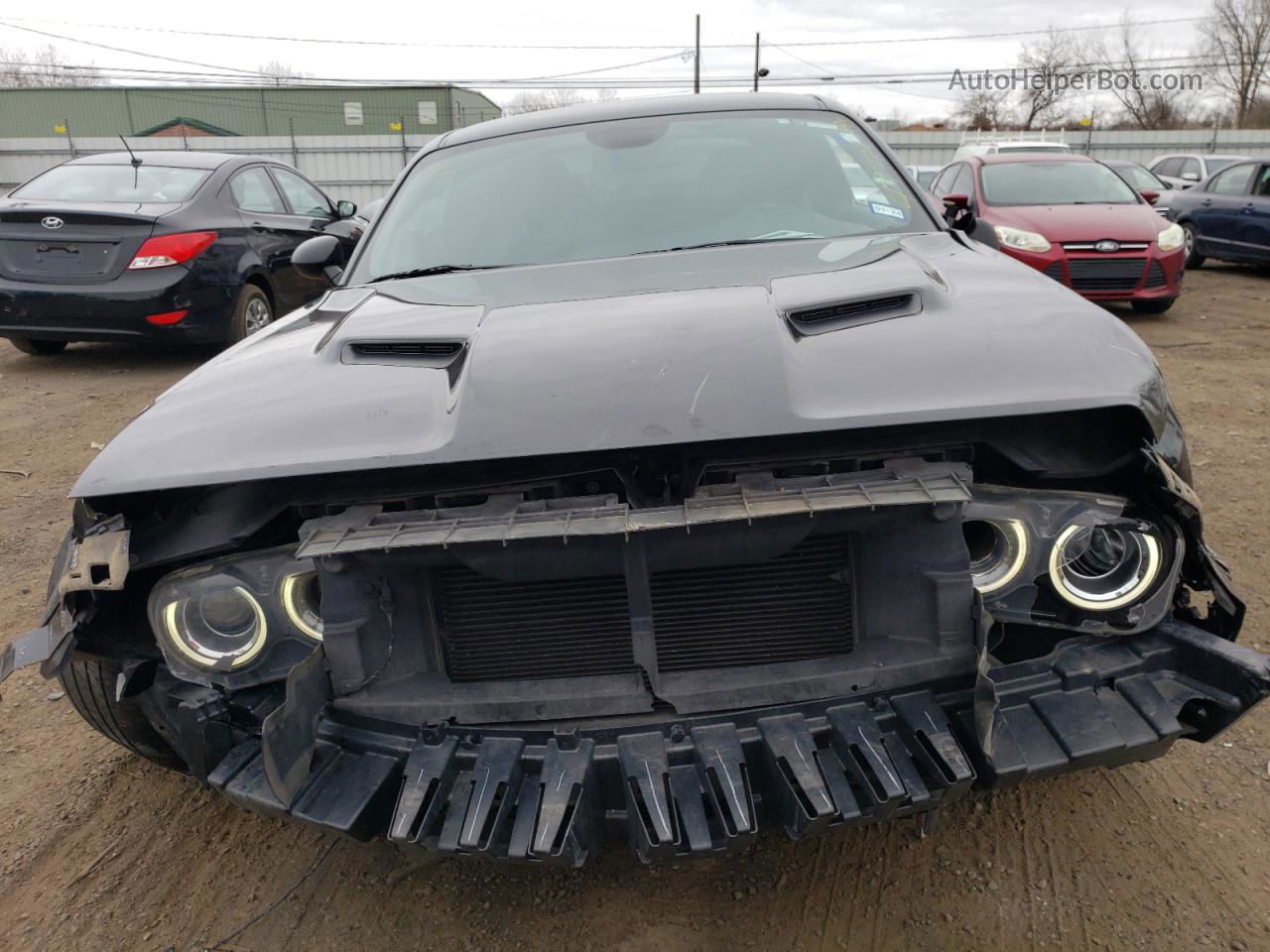 2017 Dodge Challenger Sxt Black vin: 2C3CDZAG9HH554912