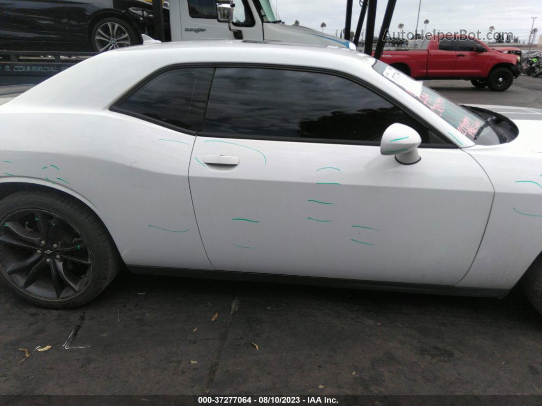 2017 Dodge Challenger Sxt Plus White vin: 2C3CDZAG9HH573847