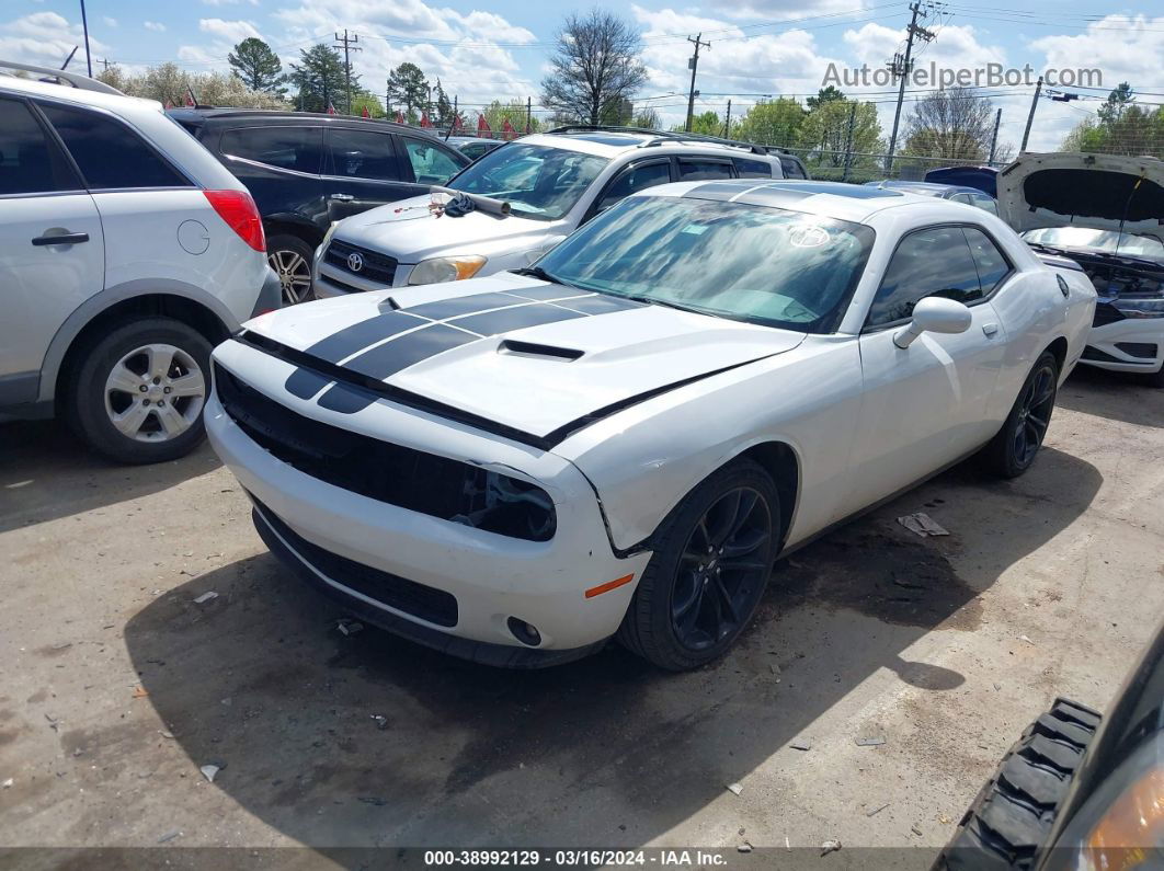 2017 Dodge Challenger Sxt Plus White vin: 2C3CDZAG9HH613781