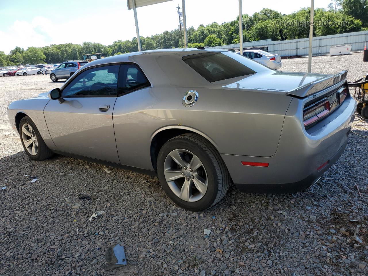 2018 Dodge Challenger Sxt Silver vin: 2C3CDZAG9JH200071