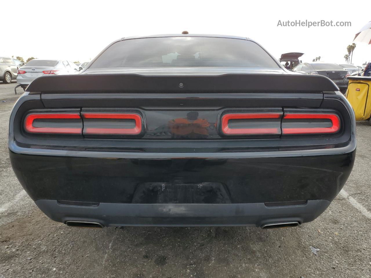 2018 Dodge Challenger Sxt Черный vin: 2C3CDZAG9JH204864