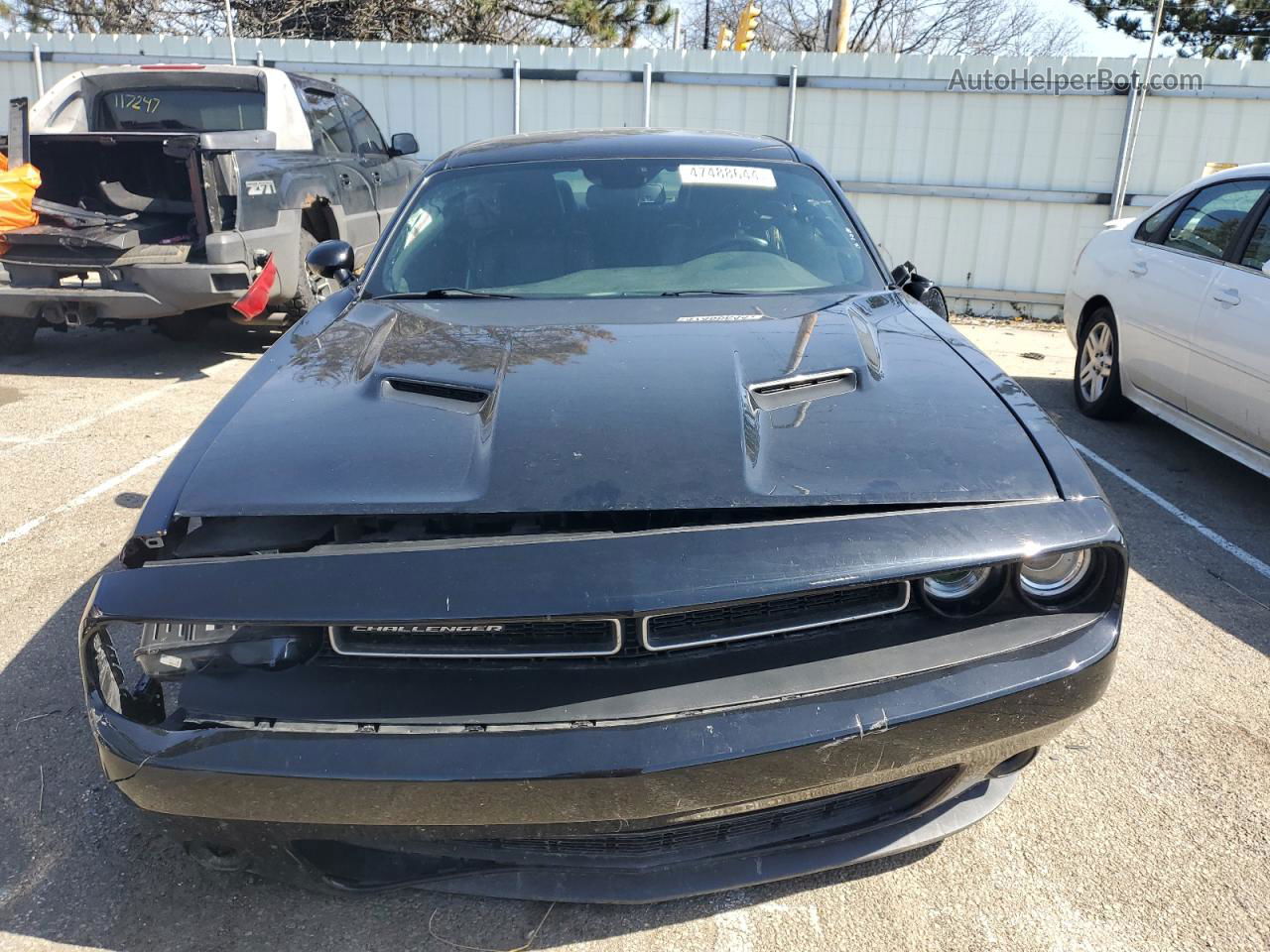 2018 Dodge Challenger Sxt Black vin: 2C3CDZAG9JH251960