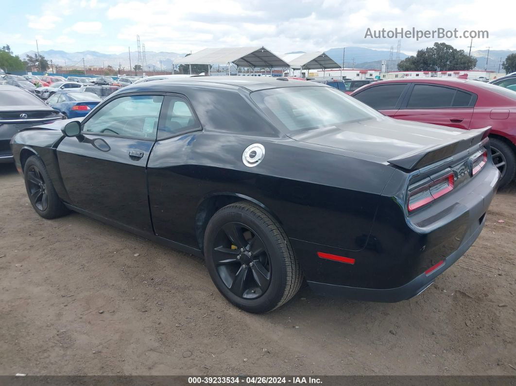 2018 Dodge Challenger Sxt Black vin: 2C3CDZAG9JH262845