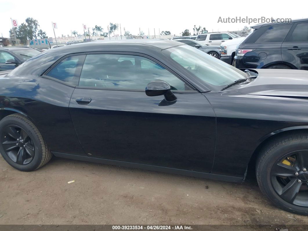 2018 Dodge Challenger Sxt Black vin: 2C3CDZAG9JH262845