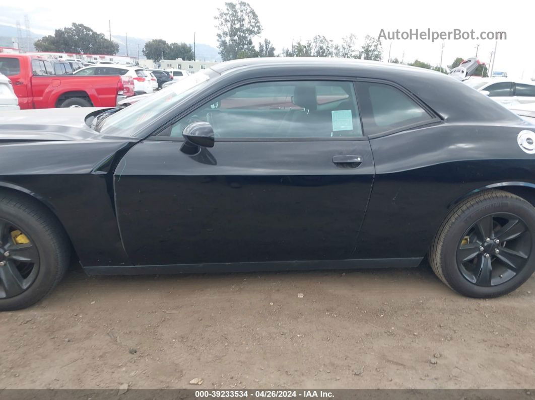 2018 Dodge Challenger Sxt Black vin: 2C3CDZAG9JH262845