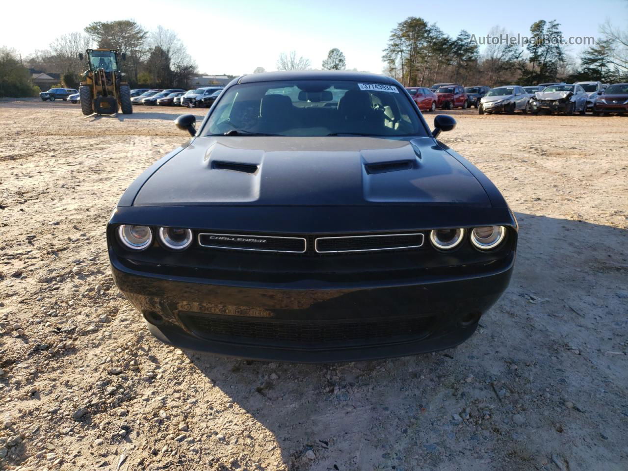 2018 Dodge Challenger Sxt Черный vin: 2C3CDZAG9JH294937