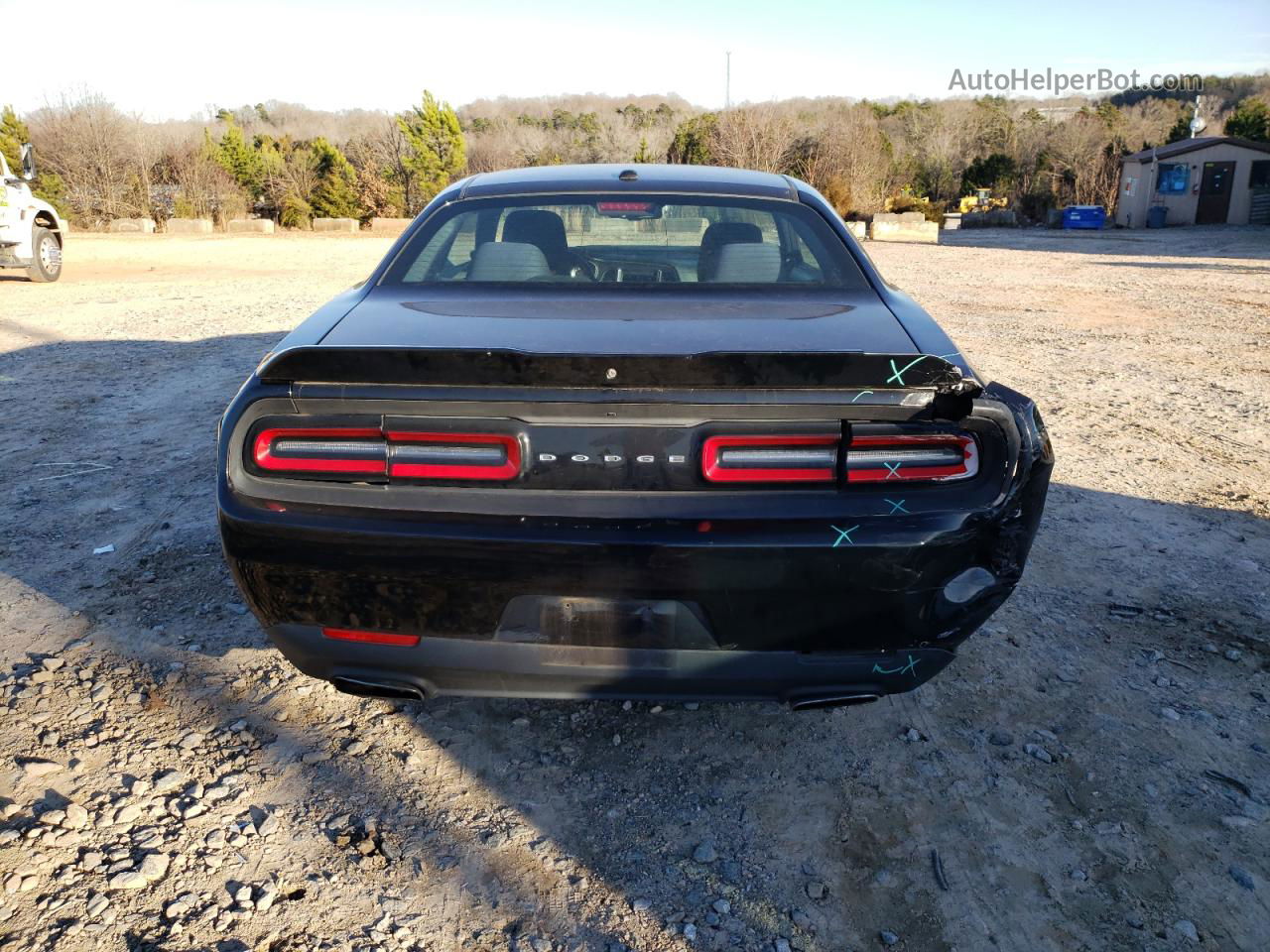 2018 Dodge Challenger Sxt Черный vin: 2C3CDZAG9JH294937