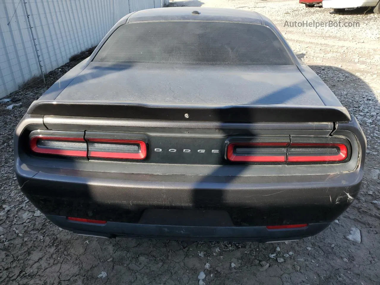 2018 Dodge Challenger Sxt Gray vin: 2C3CDZAG9JH325362