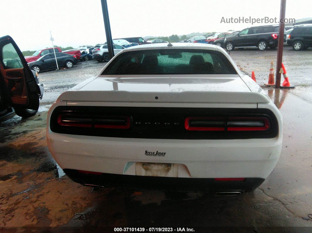 2018 Dodge Challenger Sxt Plus White vin: 2C3CDZAG9JH333929