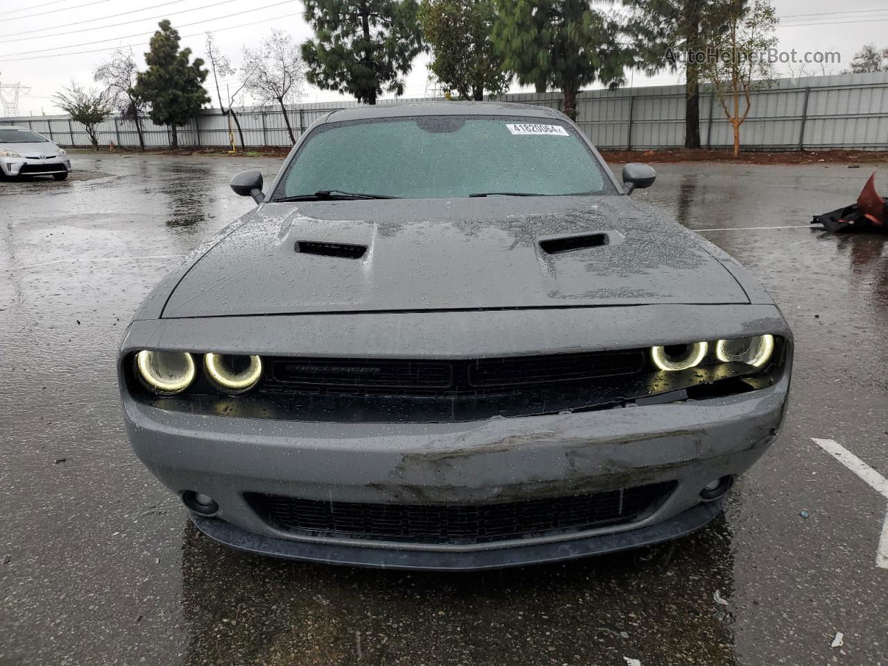 2018 Dodge Challenger Sxt Серый vin: 2C3CDZAG9JH334188