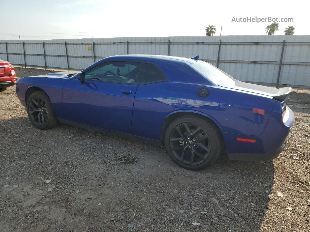 2022 Dodge Challenger Sxt Blue vin: 2C3CDZAG9NH149094