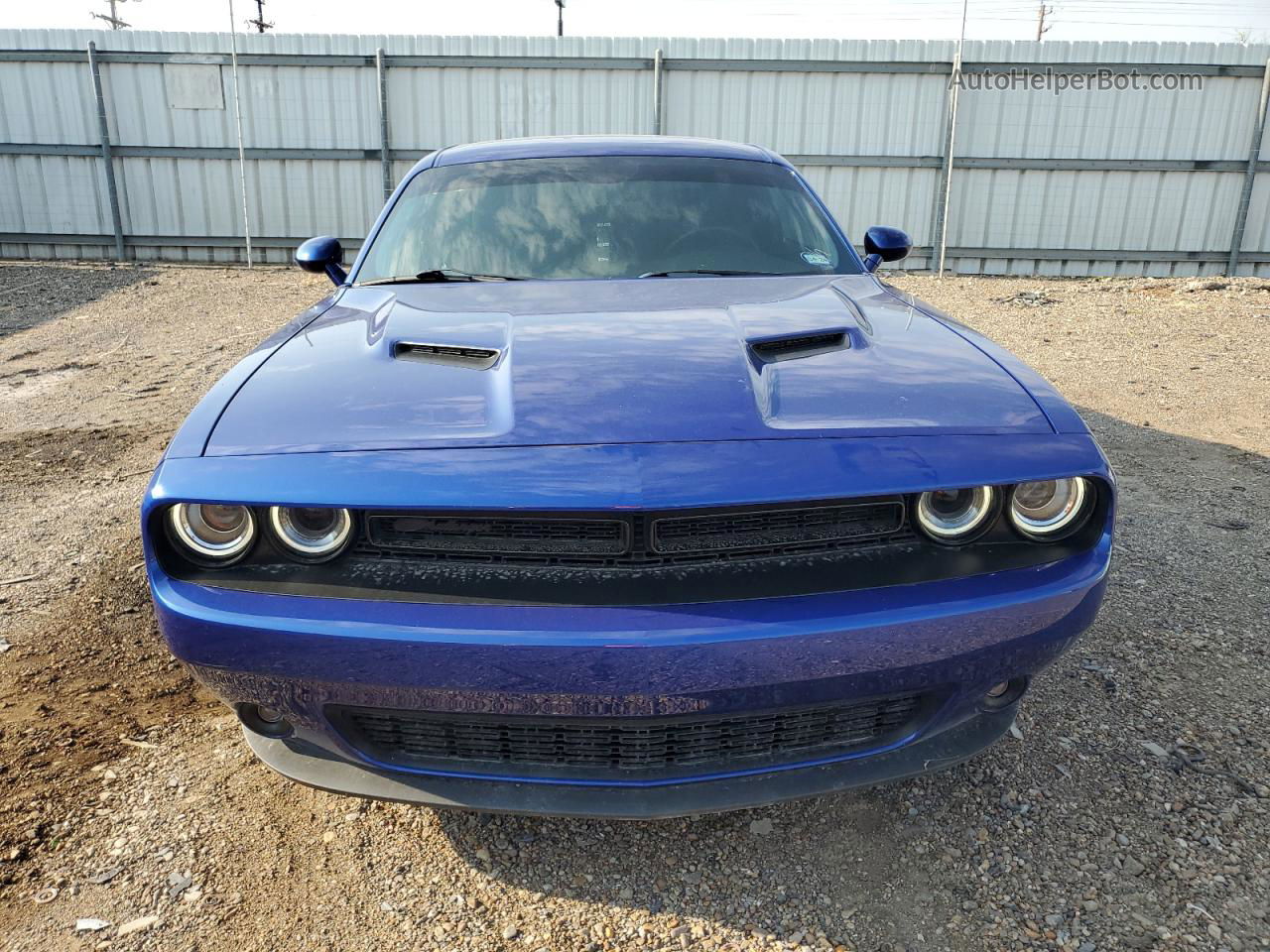 2022 Dodge Challenger Sxt Blue vin: 2C3CDZAG9NH149094