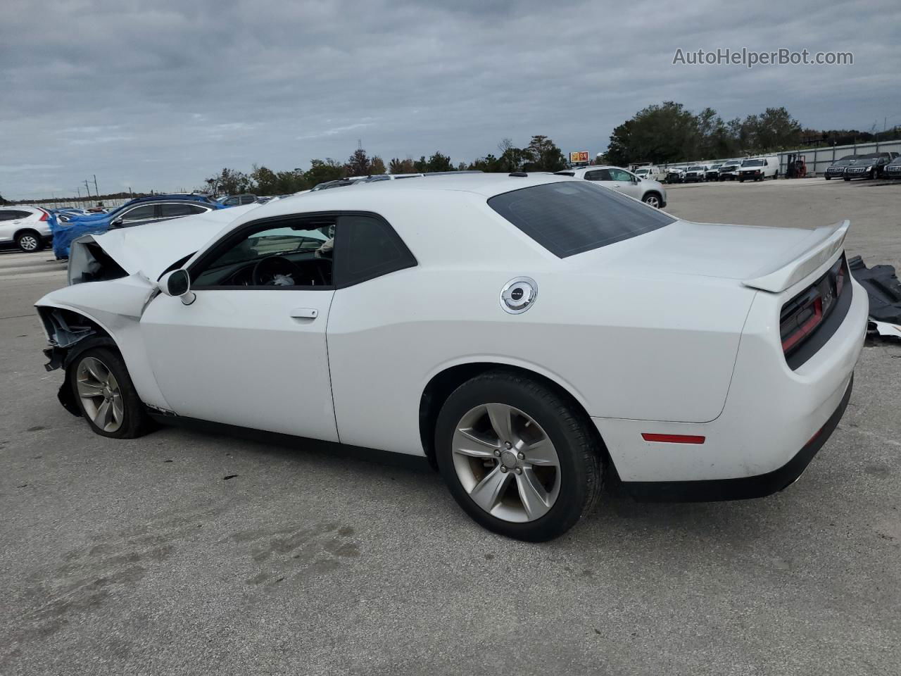 2022 Dodge Challenger Sxt Белый vin: 2C3CDZAG9NH151704